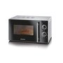 Voir la diapositive 2 : SEVERIN Micro-ondes gril 20l 700w argent/noir - MW7771