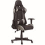Voir la diapositive 1 : VS VENTA-STOCK Fauteuil de bureau Gaming Racer professionnel Gris, inclinaison et hauteur réglable