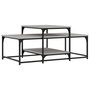 Voir la diapositive 2 : VIDAXL Table basse sonoma gris 102x60x45 cm bois d'ingenierie