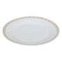 Voir la diapositive 2 : SECRET DE GOURMET Lot de 6 Assiettes Plates  Aya  27cm Blanc