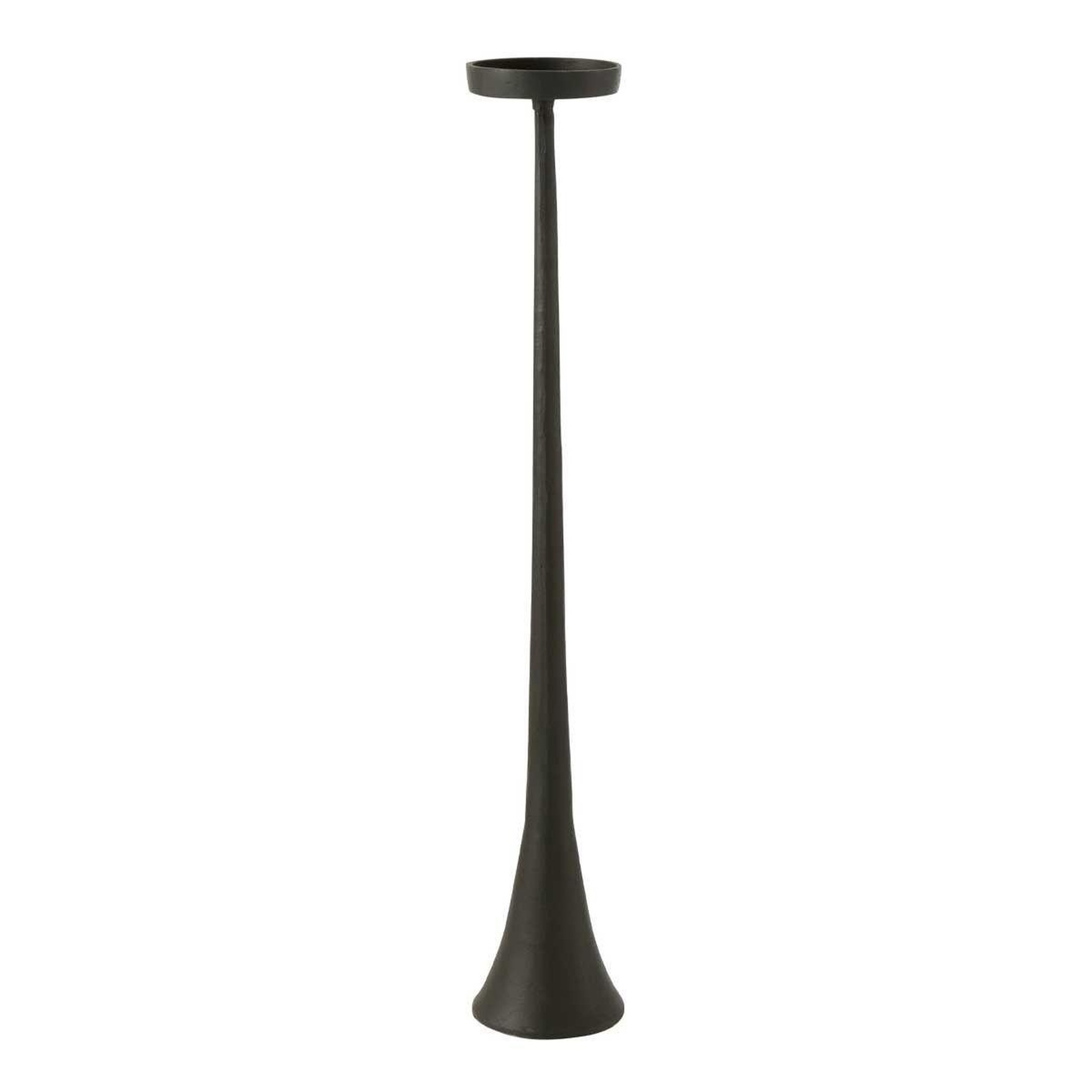 Voir la diapositive 1 : J-LINE Bougeoir Vintage  Luky  79cm Noir