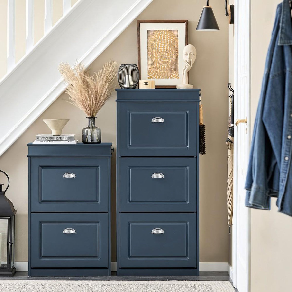 SOBUY SoBuy - Meuble À Chaussures à 3 tiroirs - Classique - FSR94