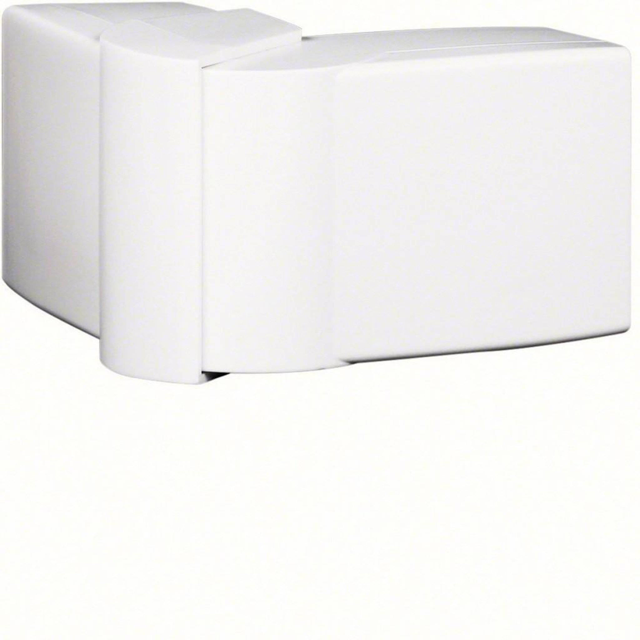 CENTRALE BRICO Angle extérieur variable blanc pour goulotte, H. 6.3 x P.4.5 cm