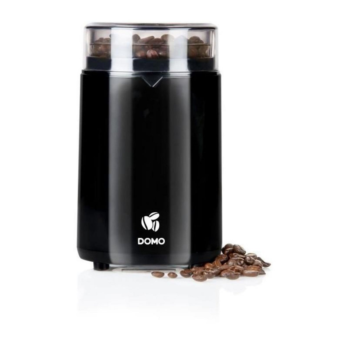 Domo Moulin a café électrique - DOMO - DO712K - 150 W - Capacité : 70 g - Mécanisme broyeur a meules