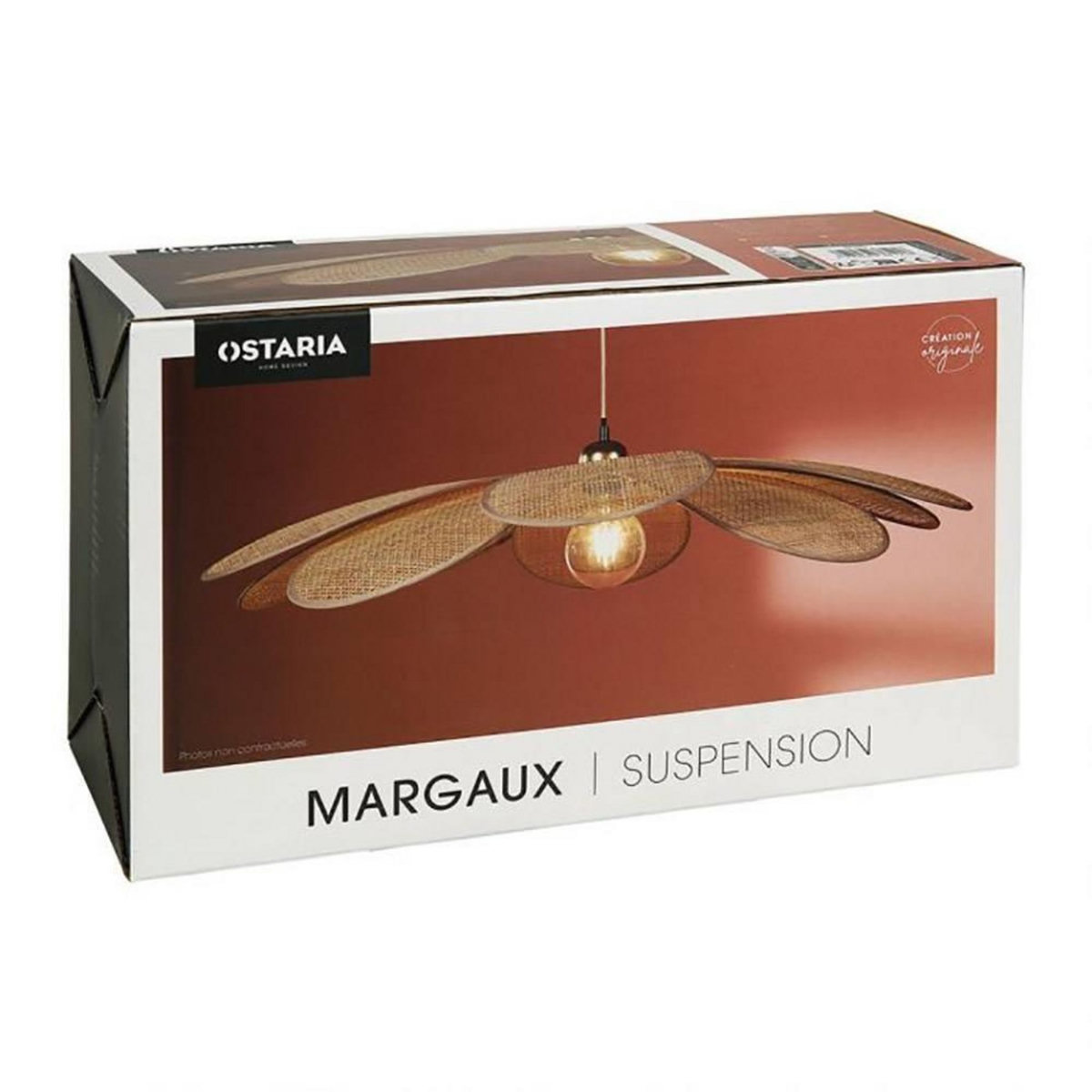 OSTARIA Suspension bambou Margaux S naturel D60