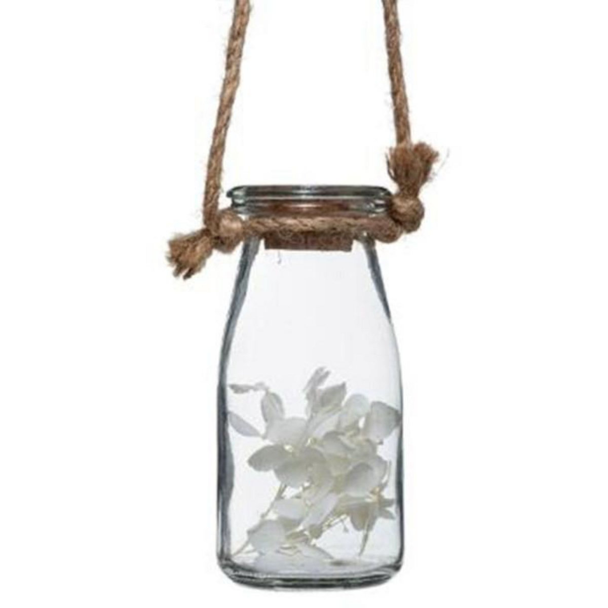 ATMOSPHERA Suspension Murale  4 Fleurs Séchées  53cm Naturel