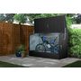 Voir la diapositive 1 : TRIMETALS Abri à vélos - Métal - Anthracite - 1,64m²