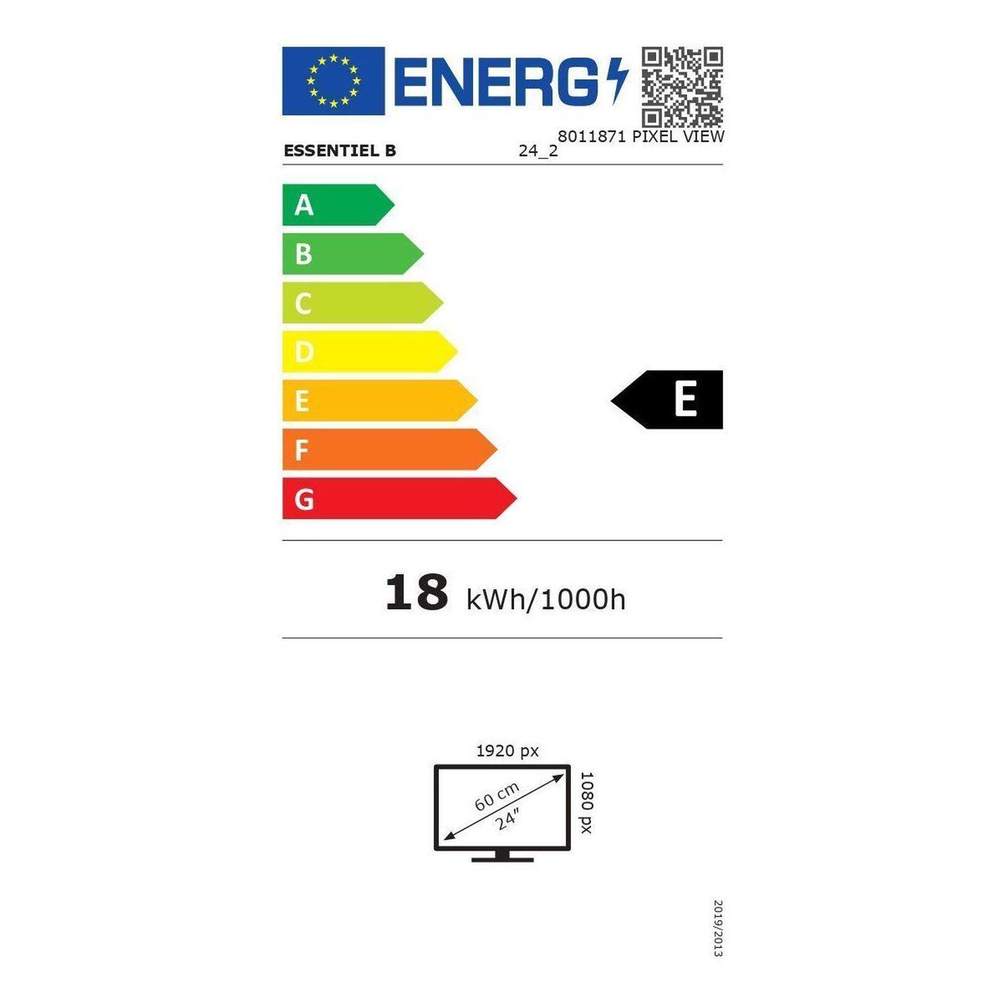 Voir la diapositive 6 : ESSENTIEL B Ecran pc pixel view ip 24  ips full hd 144 hz