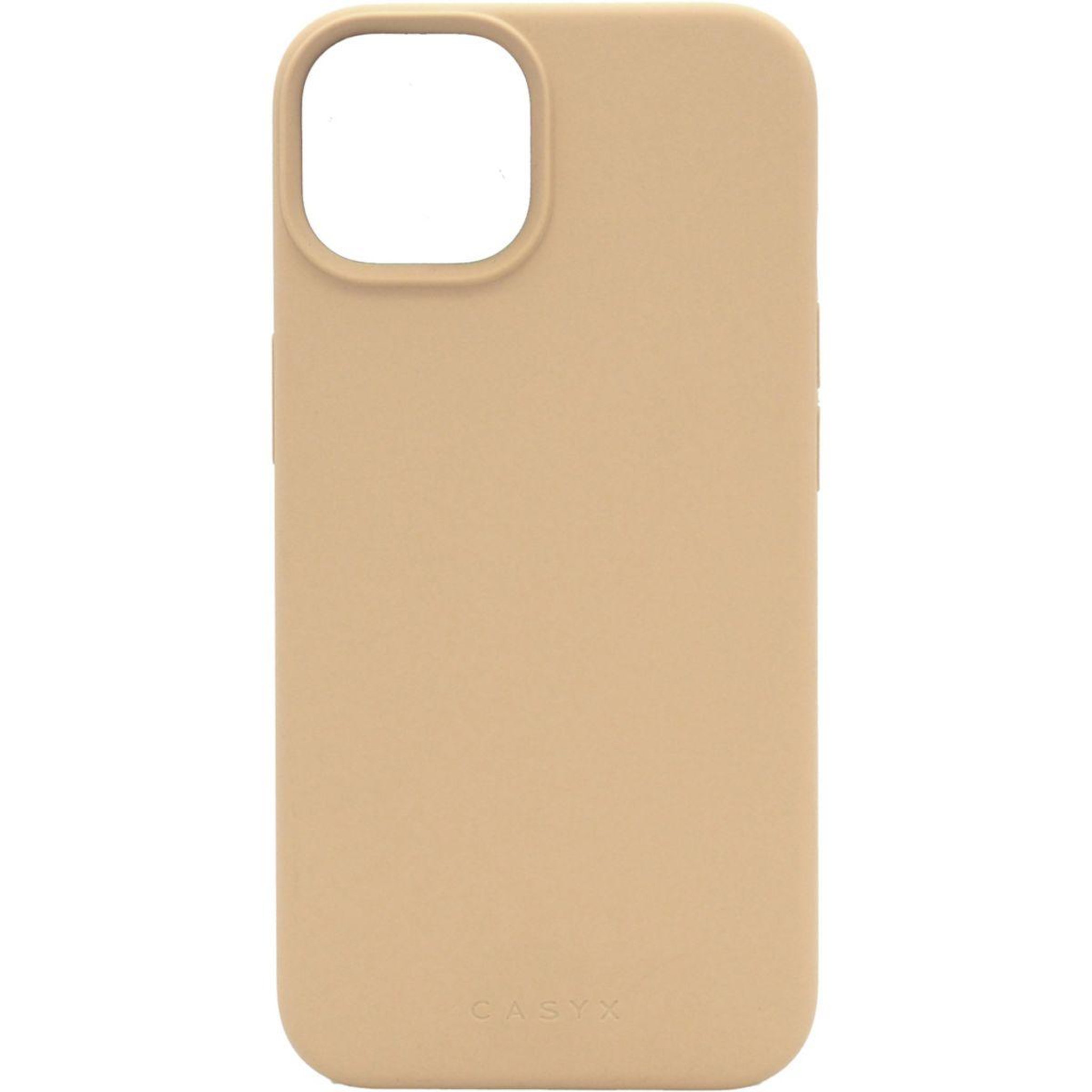 CASYX Coque iPhone 15 Pro Magsafe sillicone Beige