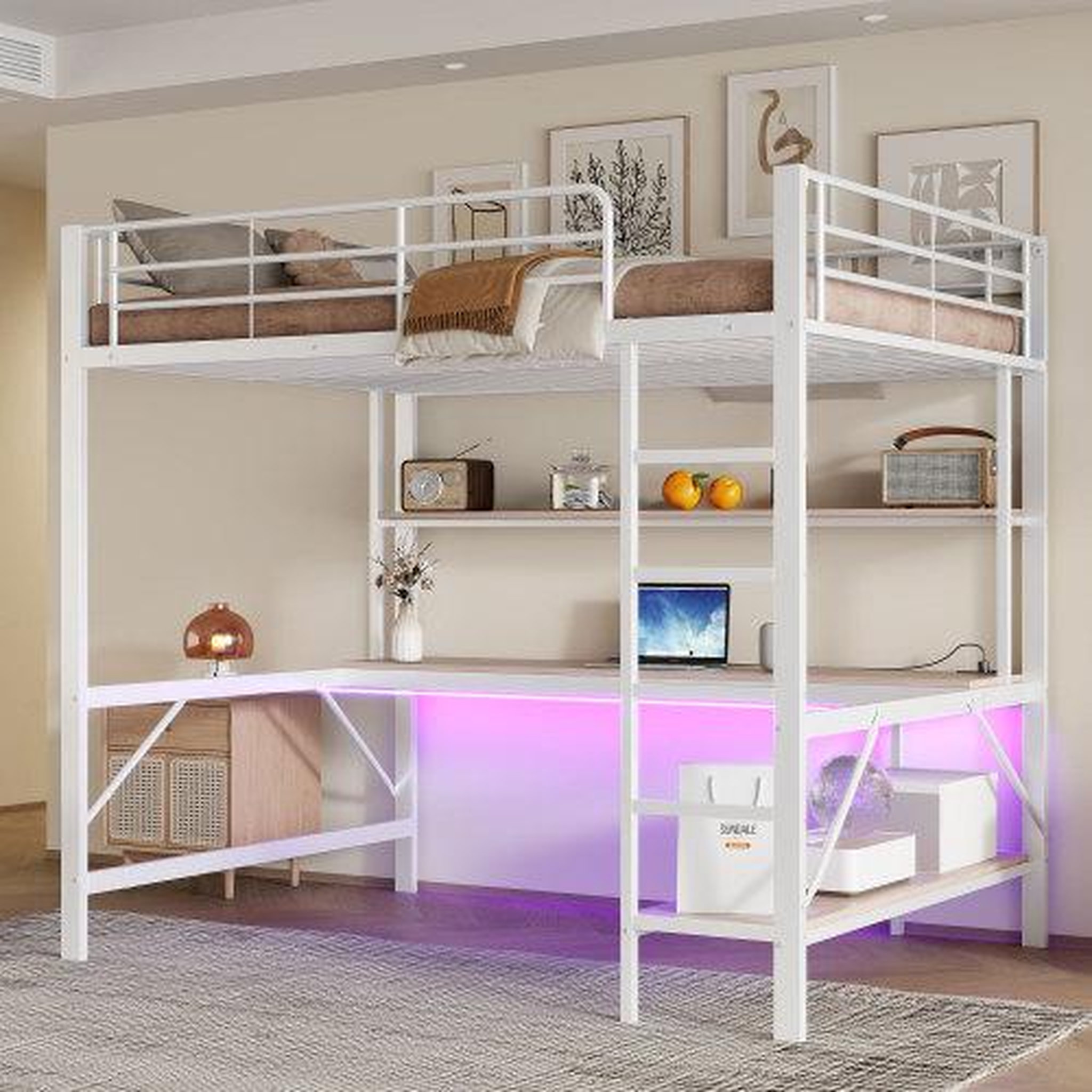 Voir la diapositive 4 : MERAX Lit mezzanine