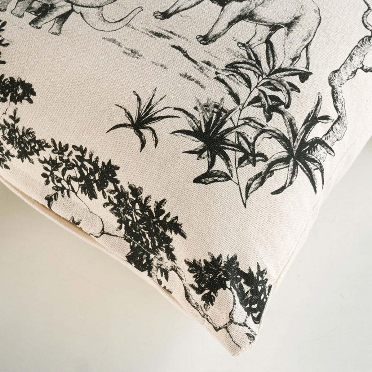 Douceur d'Intérieur Housse de coussin 40x40 cm Zambie coton