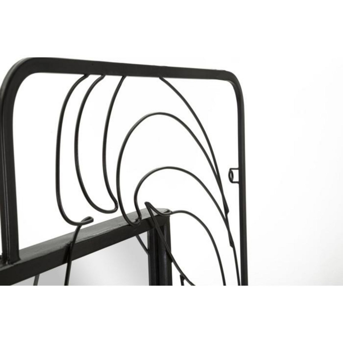 Paris Prix Miroir Mural Design  Éleanor  85cm Noir