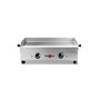 Voir la diapositive 1 : KRAMPOUZ Plancha électrique 2500w plaque inox 54x33cm - PFSB2AA-KR