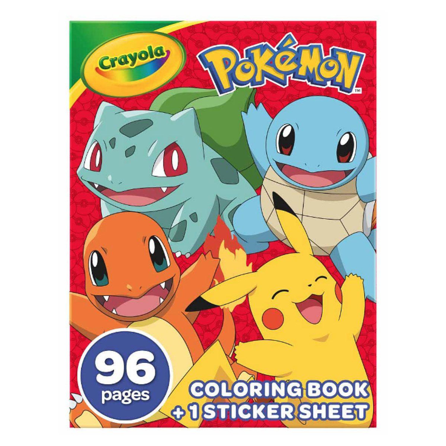 Bloc Avec Dessins À Colorier Crayola Pokémon - vue 3