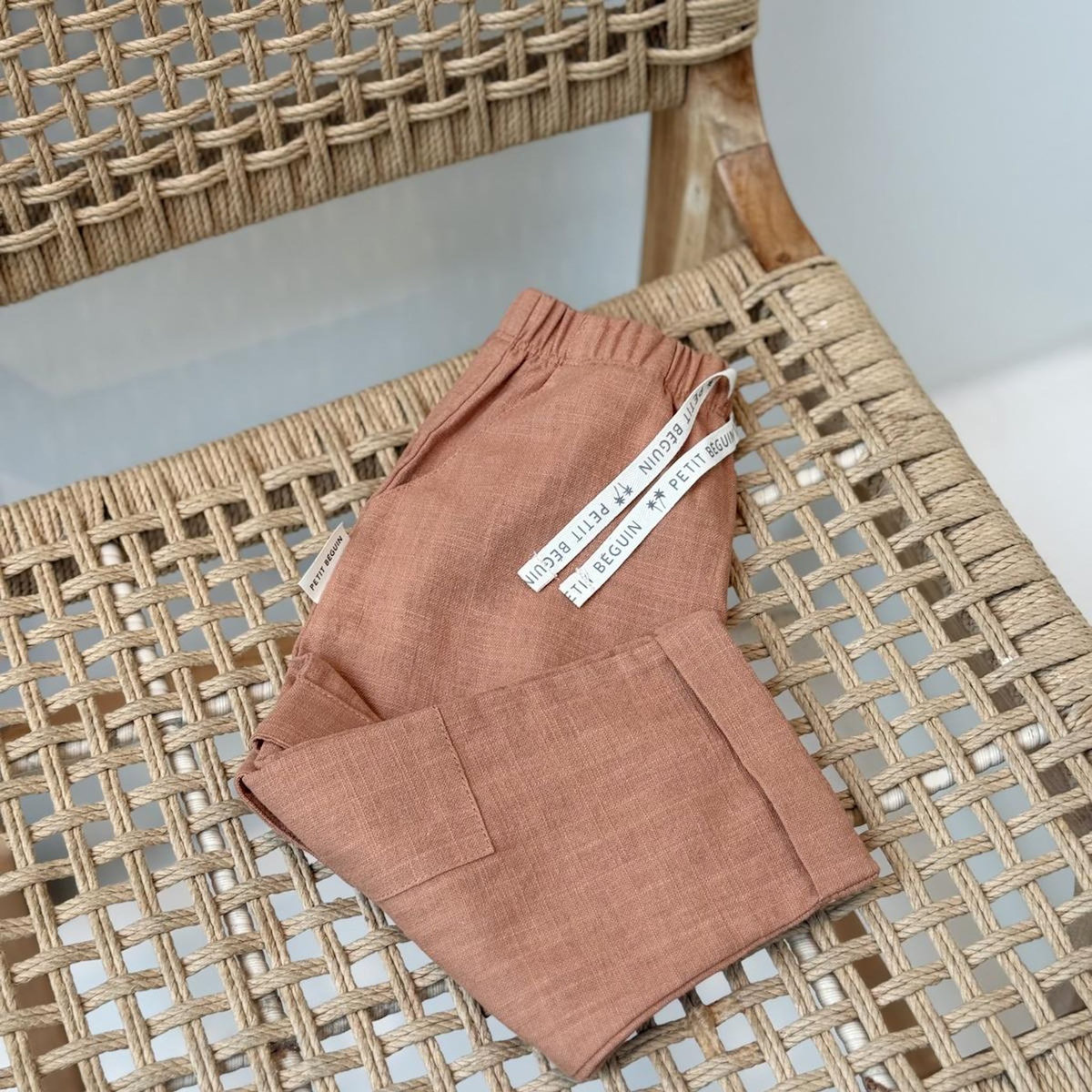 Petit Béguin Pantalon enfant esprit lin Kansas City