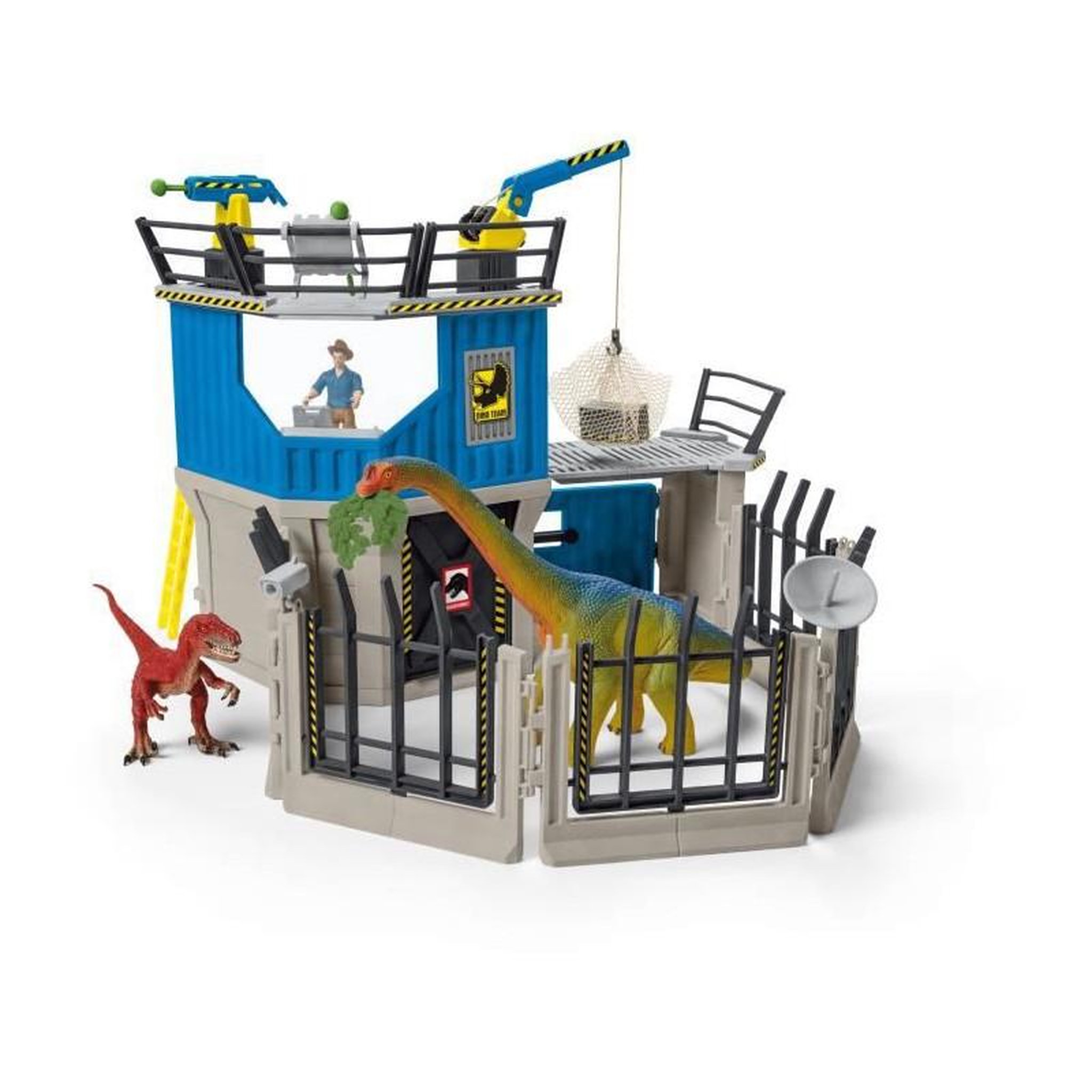 Voir la diapositive 3 : Schleich Grande station de recherche Dino