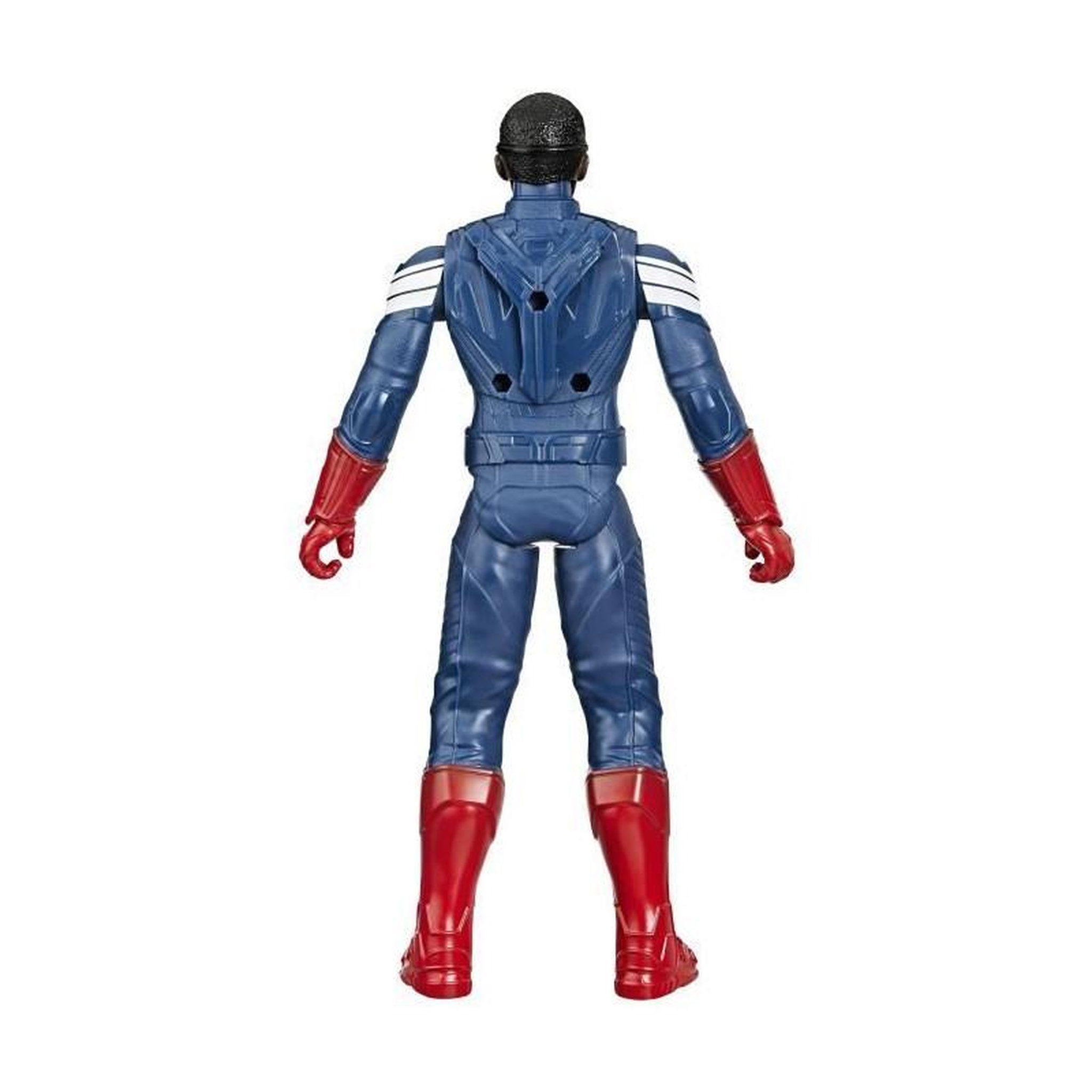Voir la diapositive 3 : HASBRO Marvel Studios Captain America Brave New World Titan Hero Series, figurine Captain America