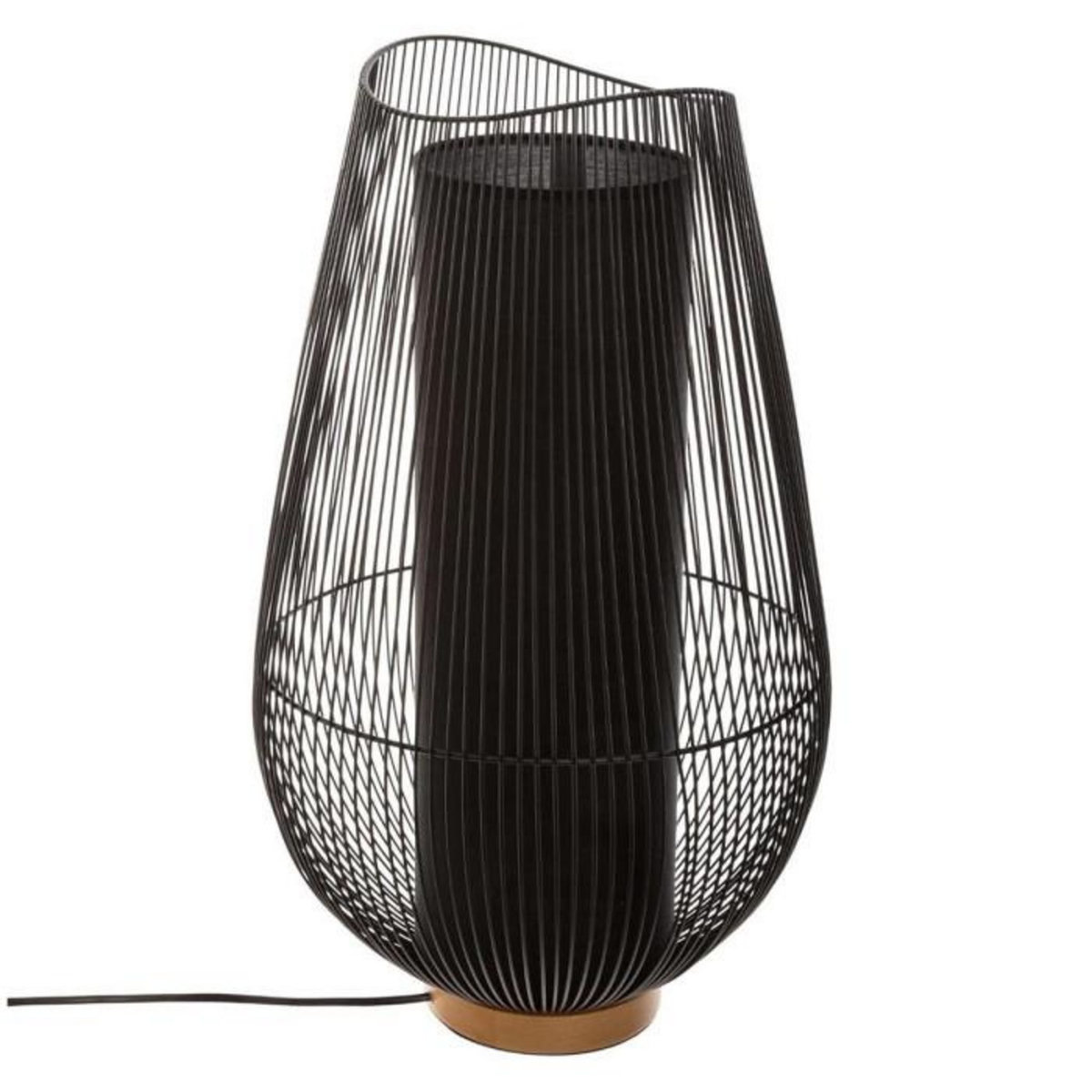 ATMOSPHERA Lampe à Poser Design  Keta  60cm Noir