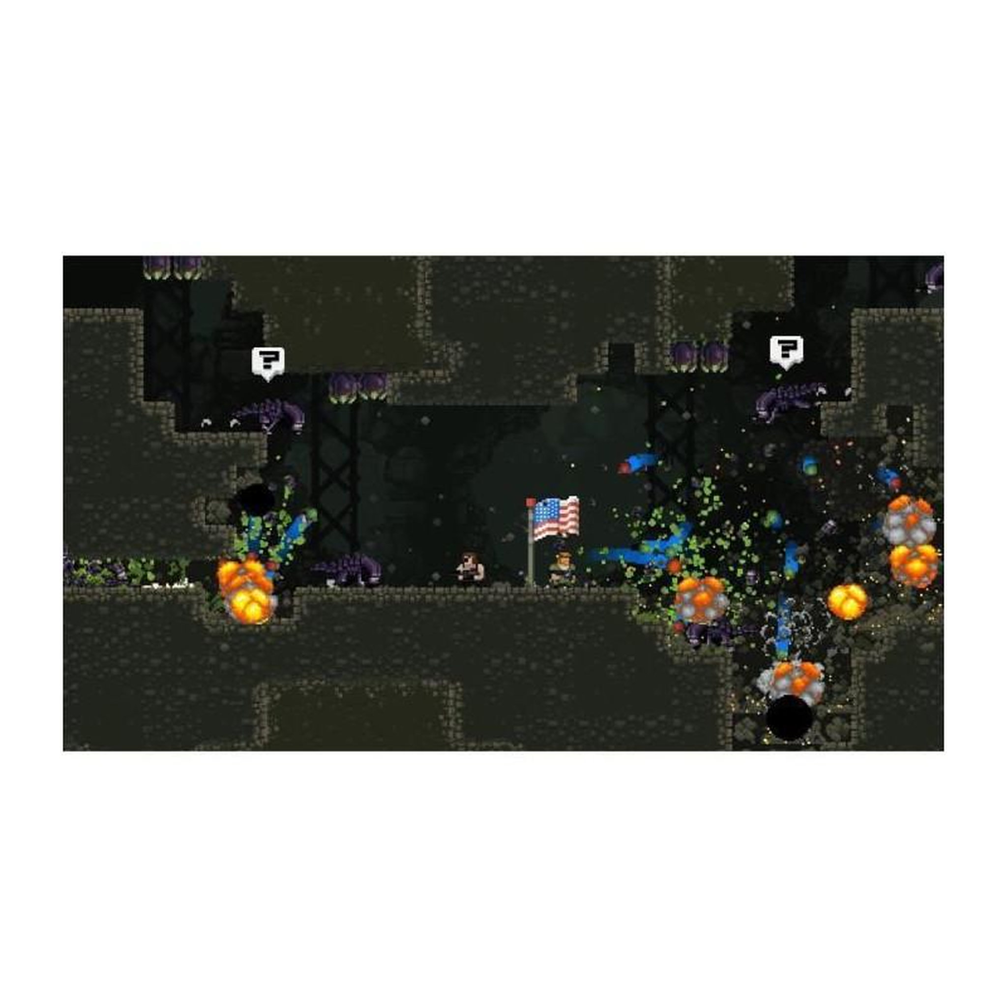 Voir la diapositive 3 : Just for games Broforce - Jeu PS4