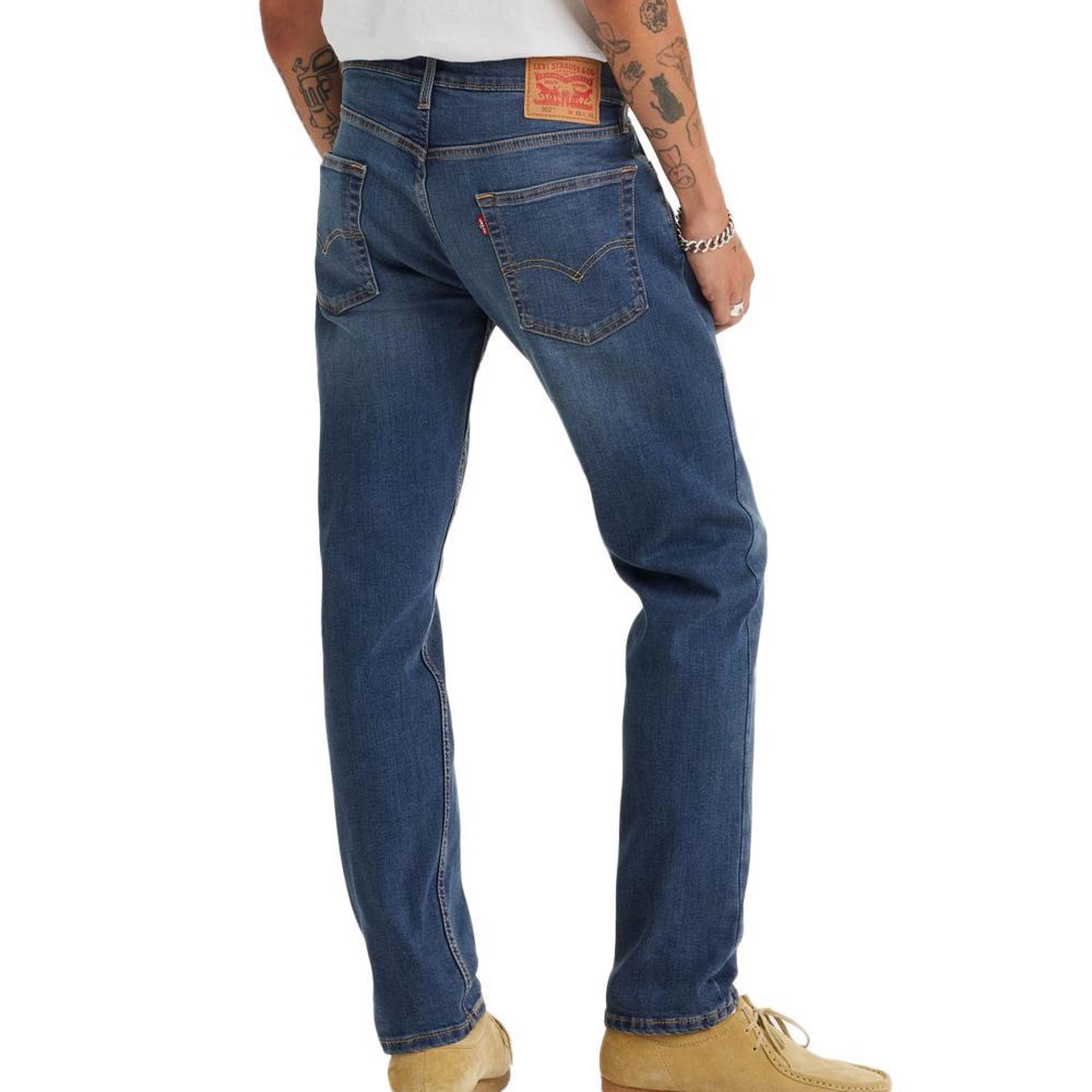 Voir la diapositive 2 : Levi's Jean 512  foncé Homme Levi's Slim Taper Dark Indigo   W30