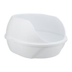 Trixie Bac a litiere TRIXIE Simao - Haut rebord - 48 × 30 × 58 cm - Blanc