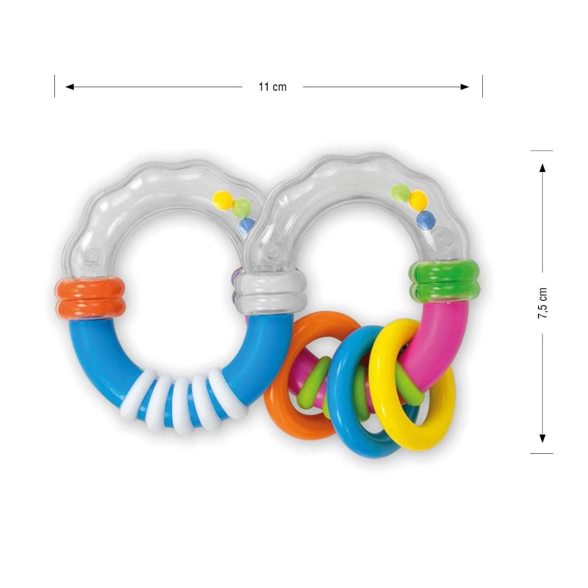 MILLY MALLY Hochet  - Hochet en forme de 8