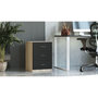 Voir la diapositive 5 : Paris Prix Table de Chevet 3 Tiroirs  Pearlie  61cm Naturel & Noir