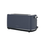 Terraillon Grille-pain long 2 fentes 1550w bleu nuit - 15438