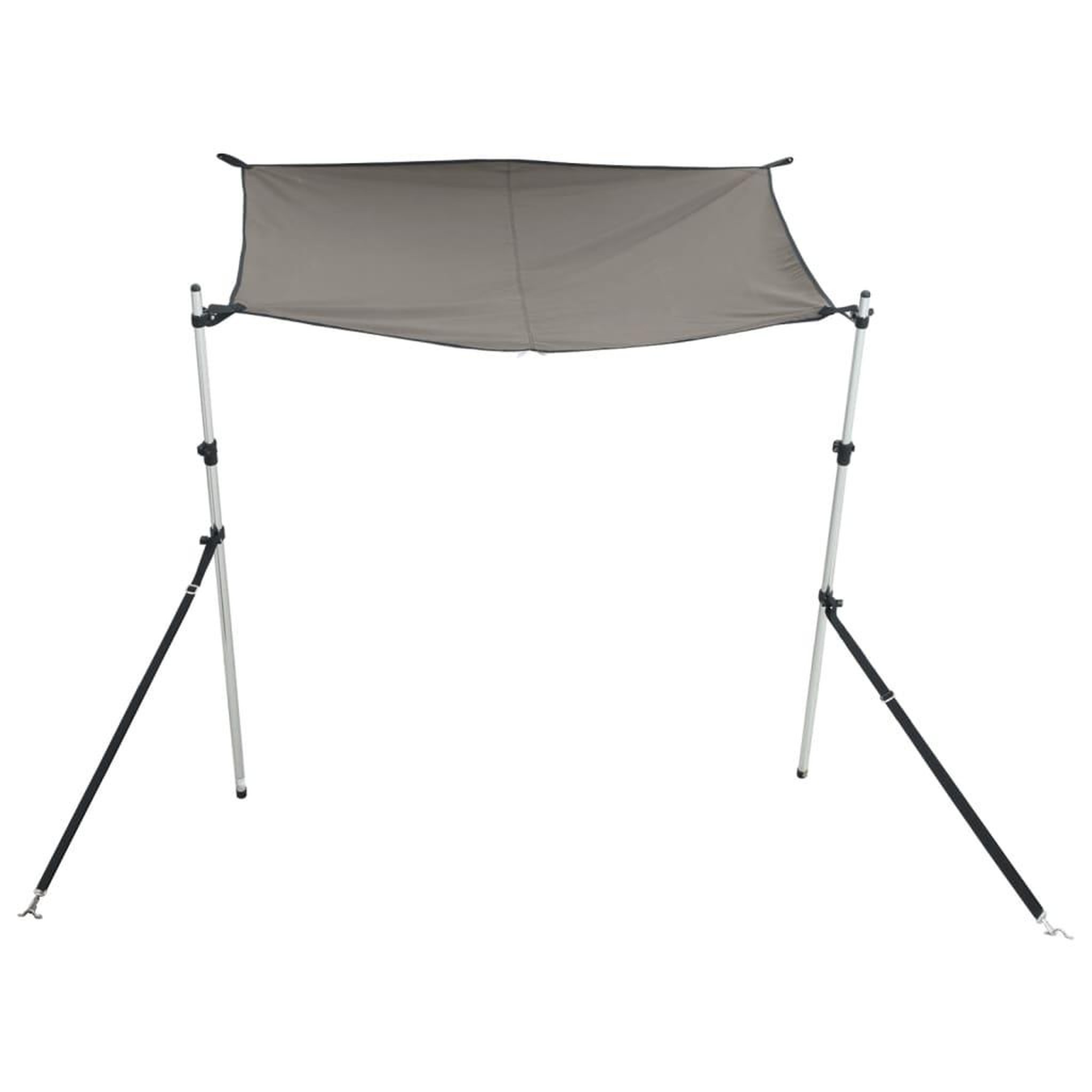 Voir la diapositive 4 : VIDAXL Kit d'extension d'ombrage T-Top gris anthracite
