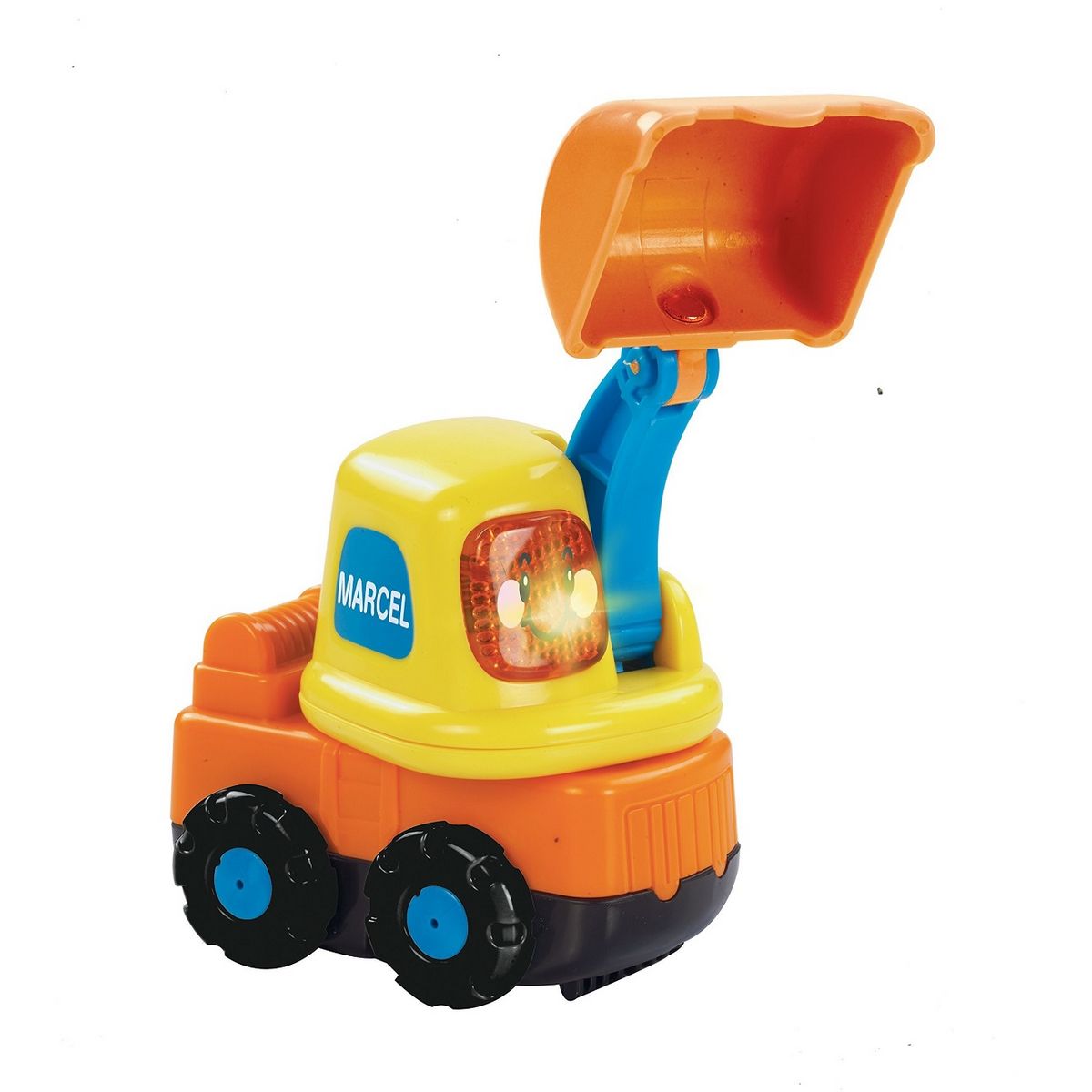 VTECH Maxi grue interactive + Marcel, le roi de la pelle - Tut Tut Bolides