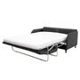 Voir la diapositive 3 : BEST MOBILIER Cosmos - canapé 3 places convertible express couchage quotidien 140 cm matelas 11 cm en tissu