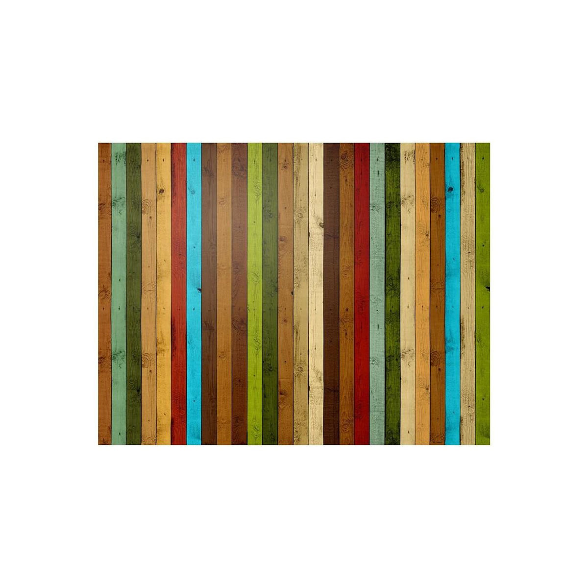 Paris Prix Papier Peint  Wooden Rainbow