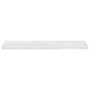 Voir la diapositive 4 : VIDAXL Etagere murale flottante 2pcs Blanc brillant 120x23,5x3,8cm MDF
