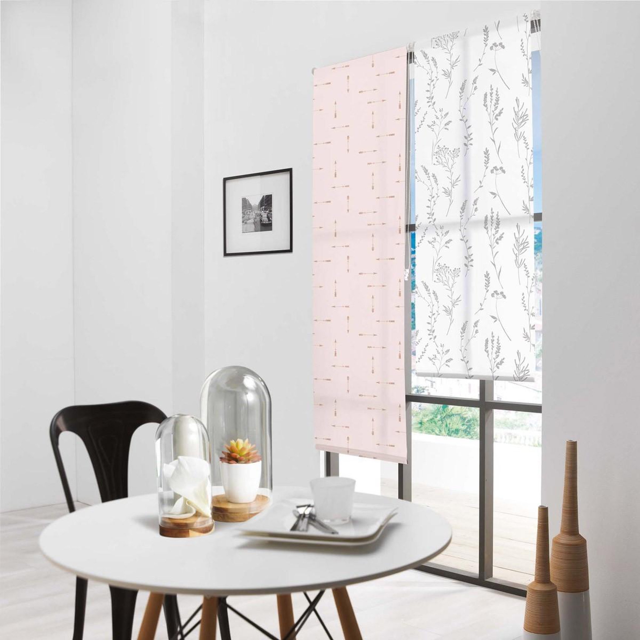 Voir la diapositive 3 : Douceur d'Intérieur Store enrouleur tamisant  forelista  60x90cm blanc