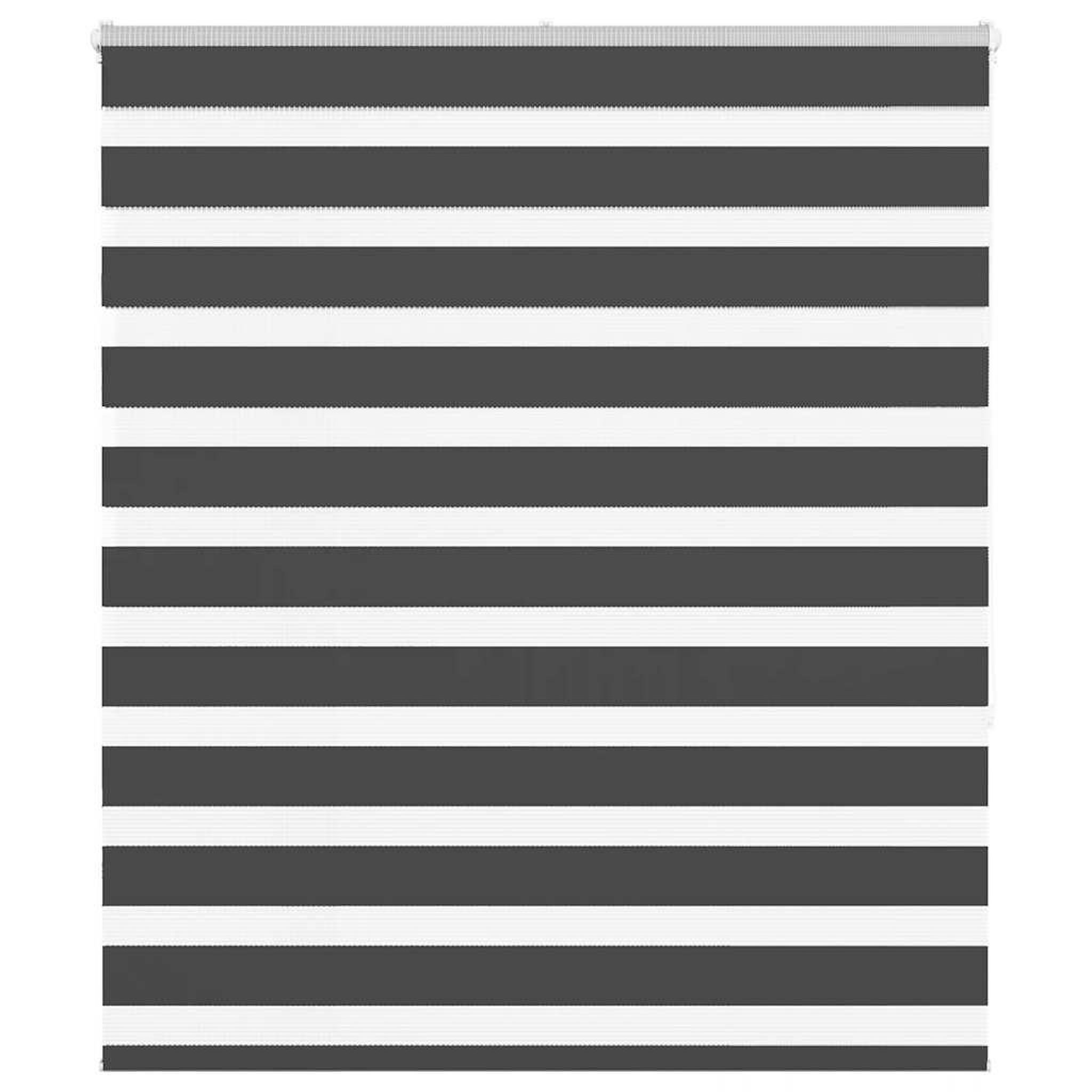VIDAXL Store zebre noir 120x150 cm largeur du tissu 115,9 cm polyester