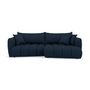 Voir la diapositive 3 : LISA DESIGN Cassiopee - canapé d'angle droit 4 places en tissu texturé
