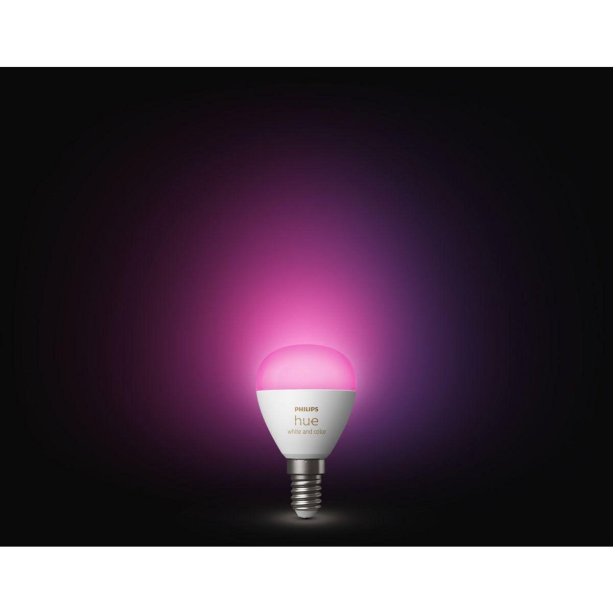 Philips Ampoule LED connectée HUE W&C E14 Luster 5.1W
