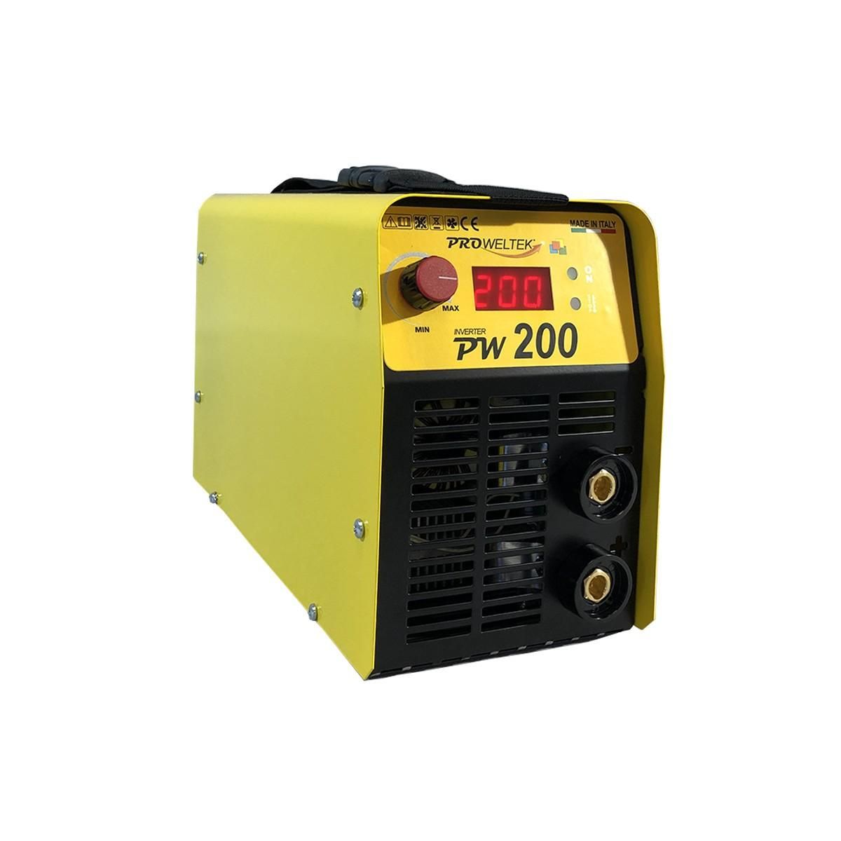 Proweltek Poste à souder Inverter 200A Numérique Soudure Acier Inox Fonte + Mallette Proweltek