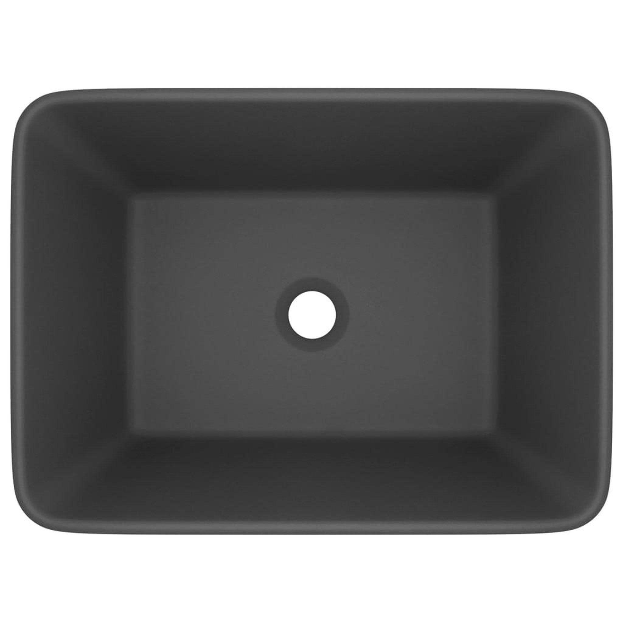 Voir la diapositive 3 : VIDAXL Lavabo de luxe Gris fonce mat 41x30x12 cm Ceramique
