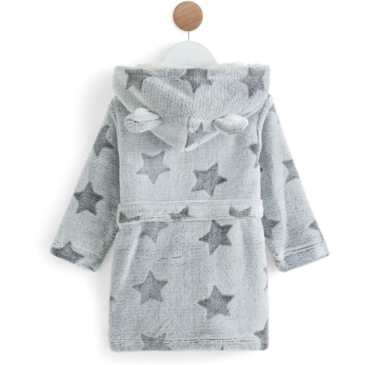IN EXTENSO Robe de chambre en peluche étoiles bébé garçon