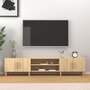 Voir la diapositive 1 : VIDAXL Meubles TV chene sonoma 180x31,5x40 cm bois d'ingenierie