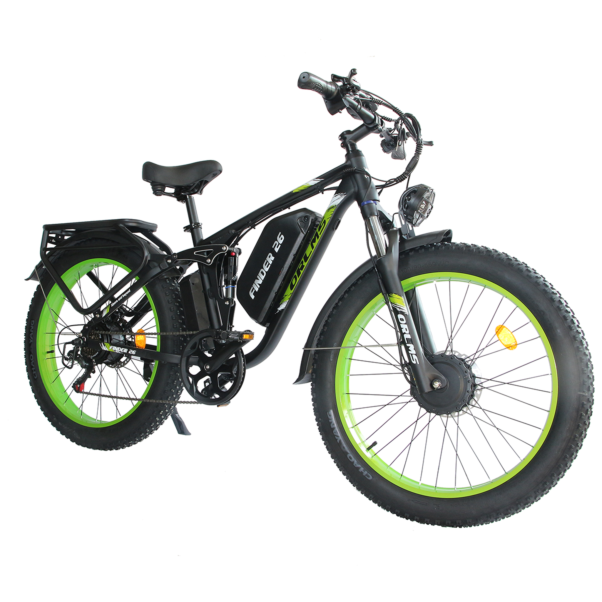 Voir la diapositive 3 : ORLMS Vélo électrique ORLMS V3, double moteur, batterie 60 V 25 Ah