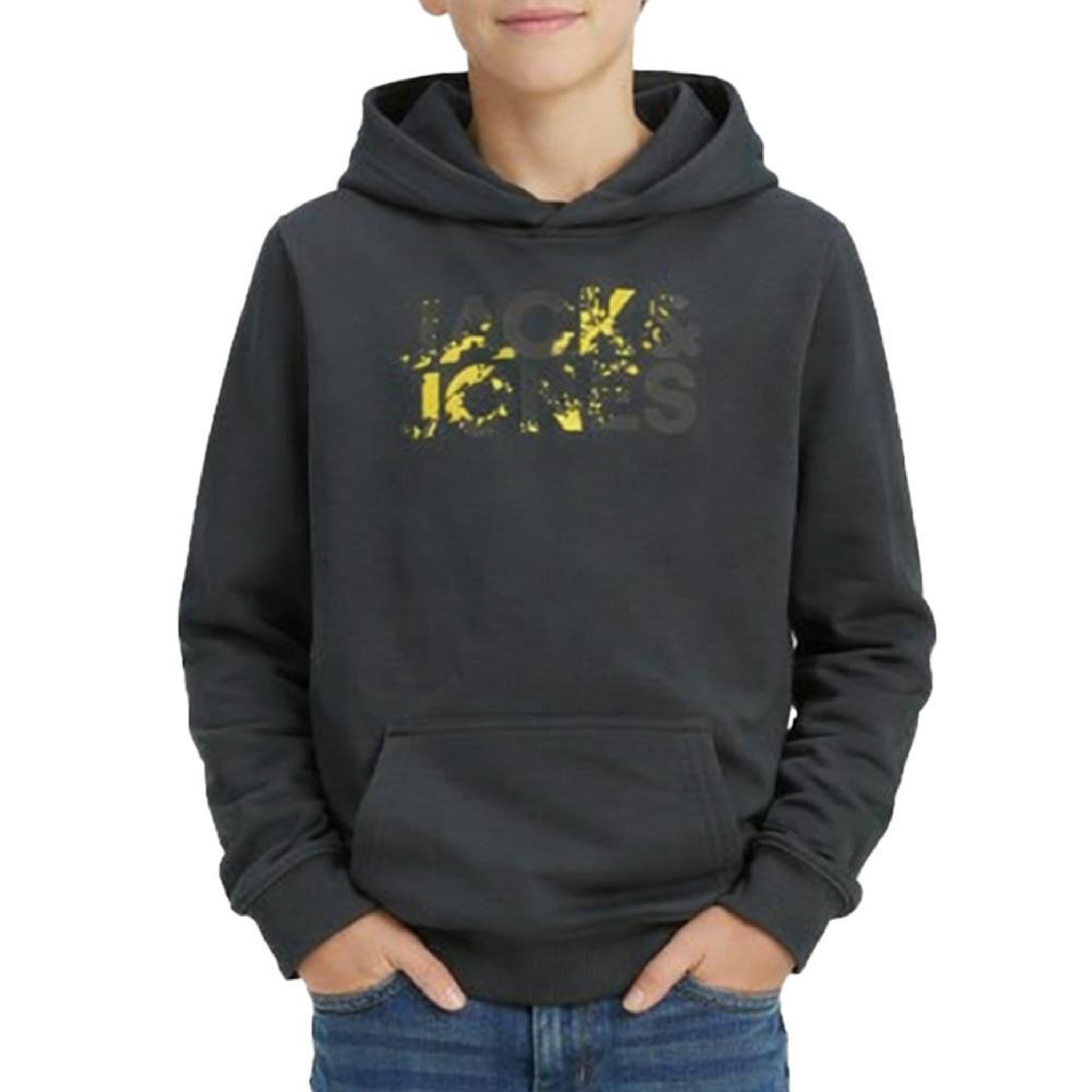 Voir la diapositive 1 : Jack & Jones Sweat Vert Garçon Jack & Jones Forest