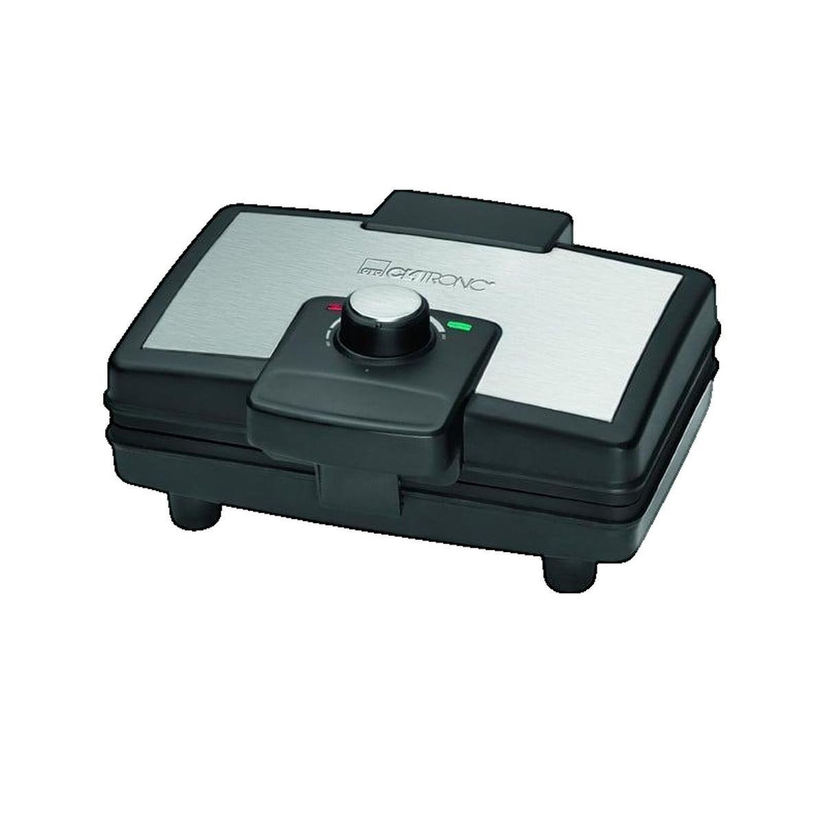 CLATRONIC Gaufrier Clatronic WA 3606 Noir - 800 W, plaques antiadhésives
