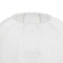 Voir la diapositive 3 : ATMOSPHERA Lampe à poser en métal et coton TOBIE - H. 33 cm - Blanc et noir