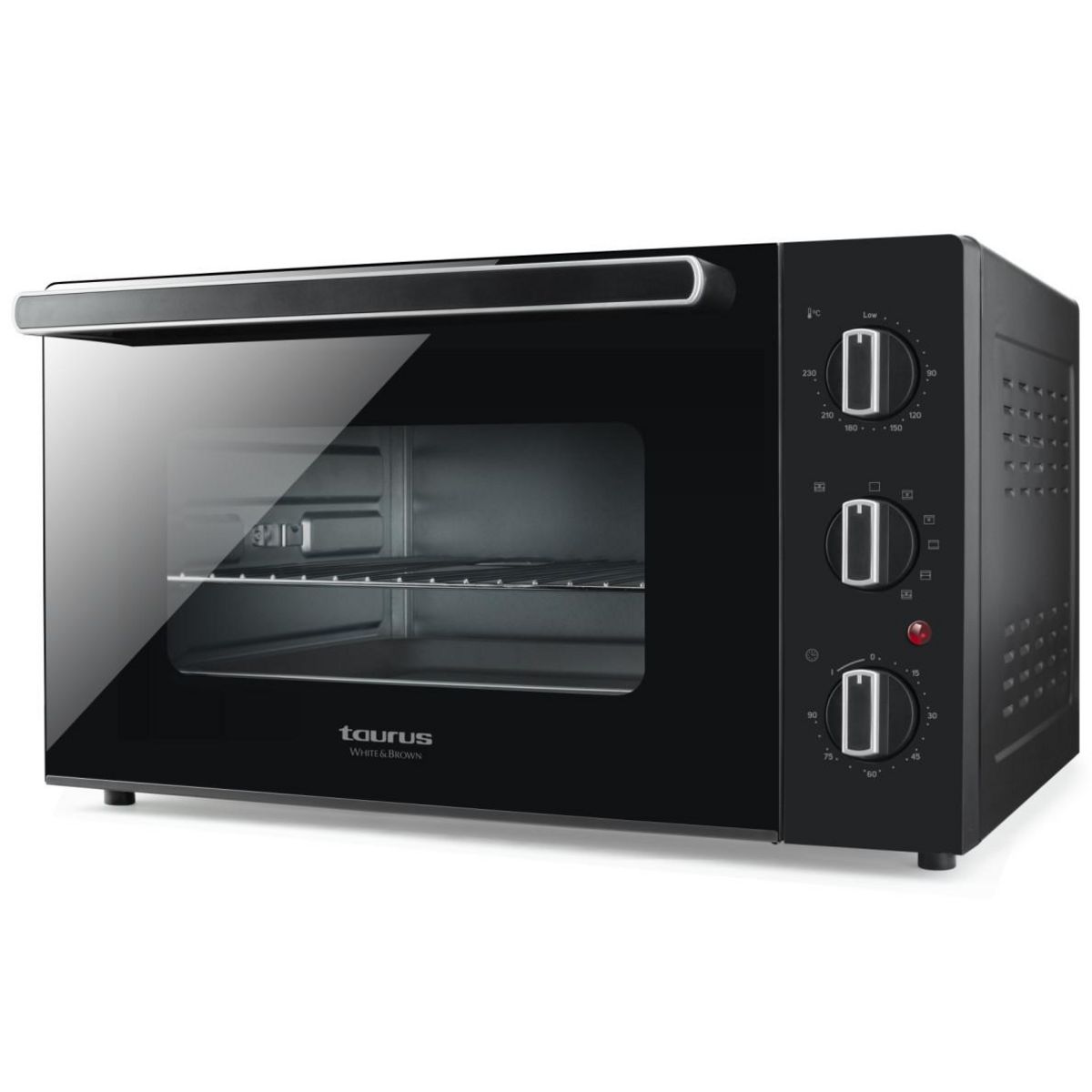 TAURUS WHITE & BROWN Mini four 45l 1500w noir - horizon45