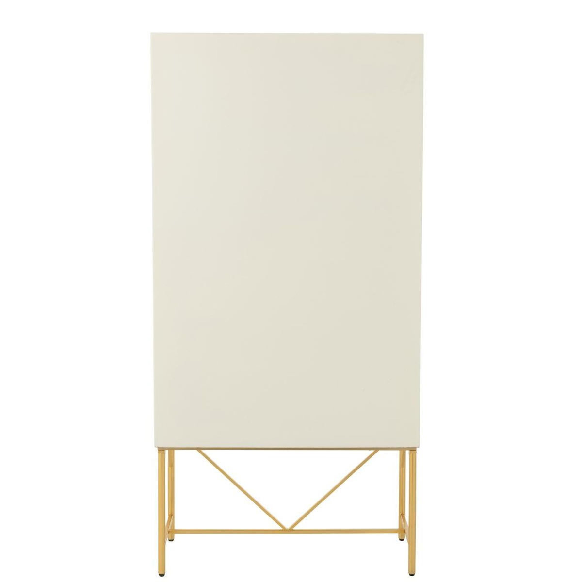 Paris Prix Armoire Design 2 Portes  Blaine  90cm Blanc