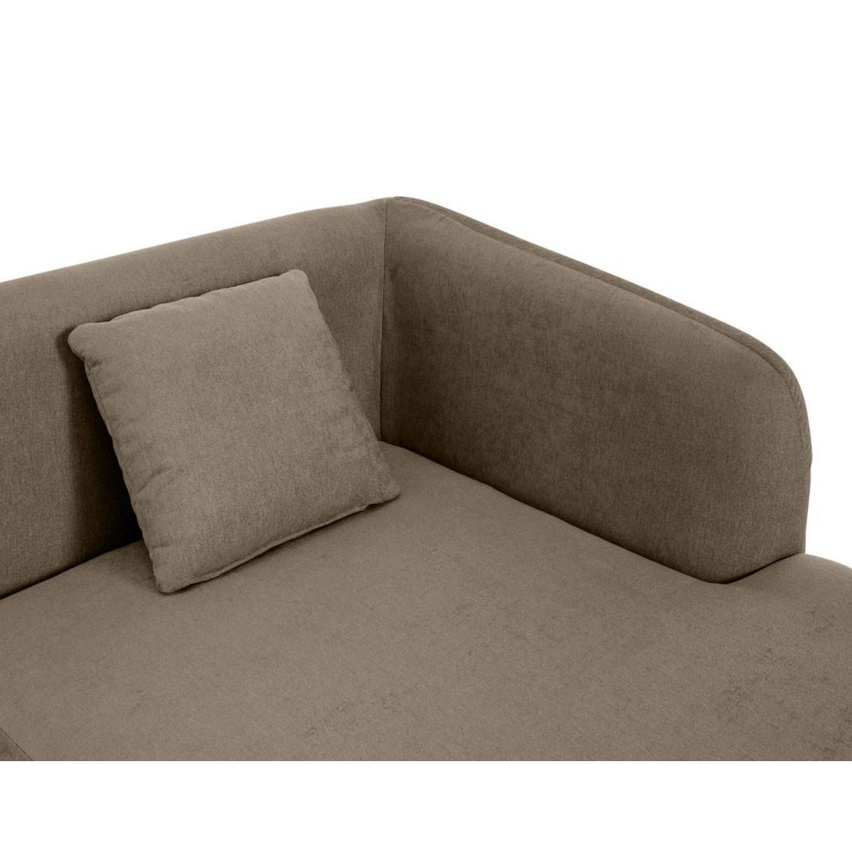 LISA DESIGN Ikare - module d'assise méridienne droit - en tissu