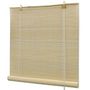 Voir la diapositive 1 : VIDAXL Store a rouleau Bambou naturel 80x160 cm