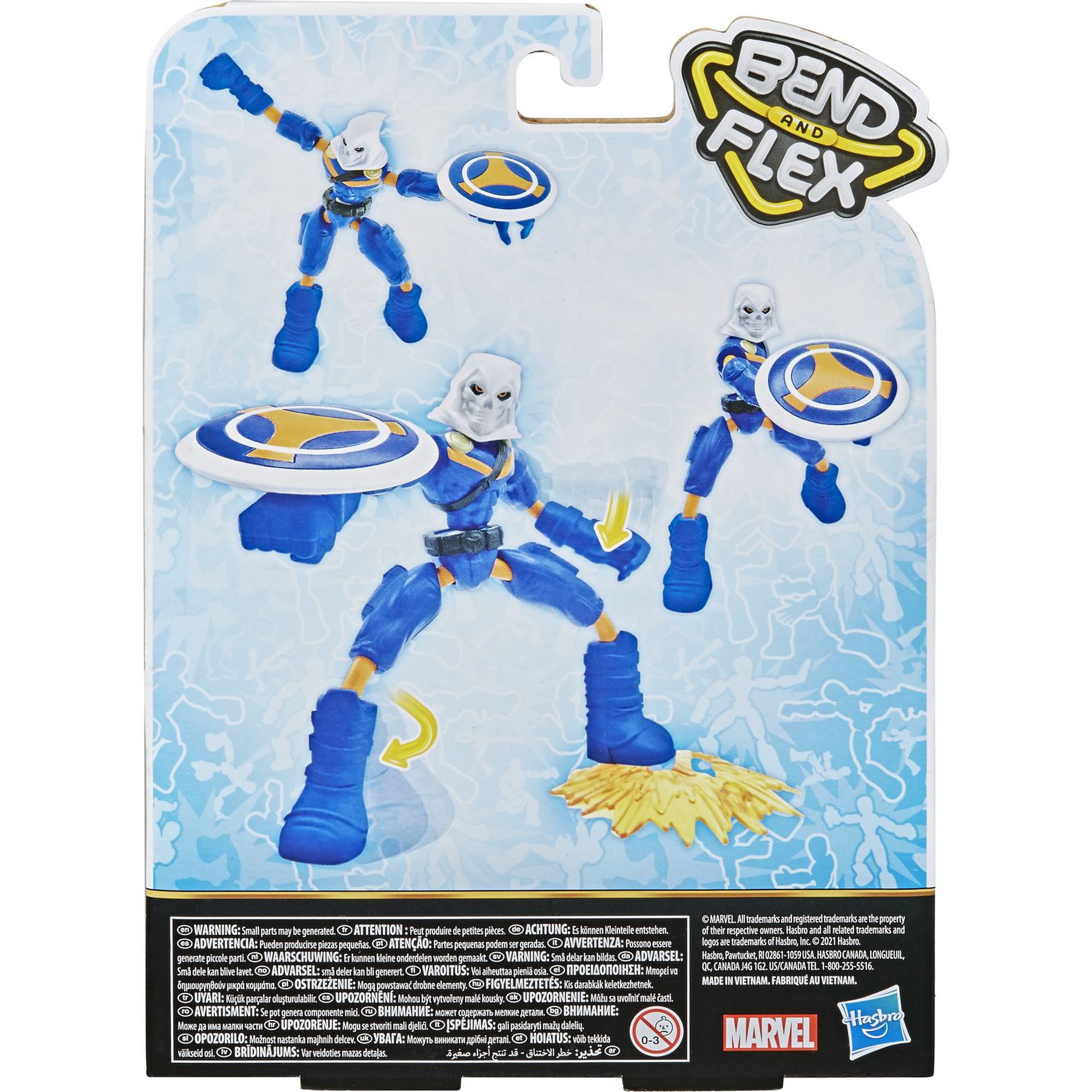 Voir la diapositive 4 : HASBRO Figurines Bend and Flex - Avengers - Taskmaster